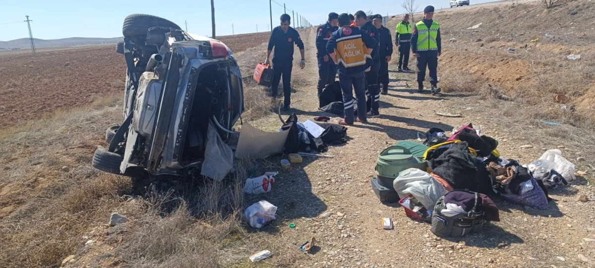  Karaman’da Trafik Kazası: 1 Ölü, 1 Yaralı