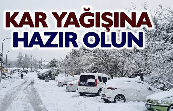 Valilik uyarı yaptı ; Soğuk ve Kar geliyor