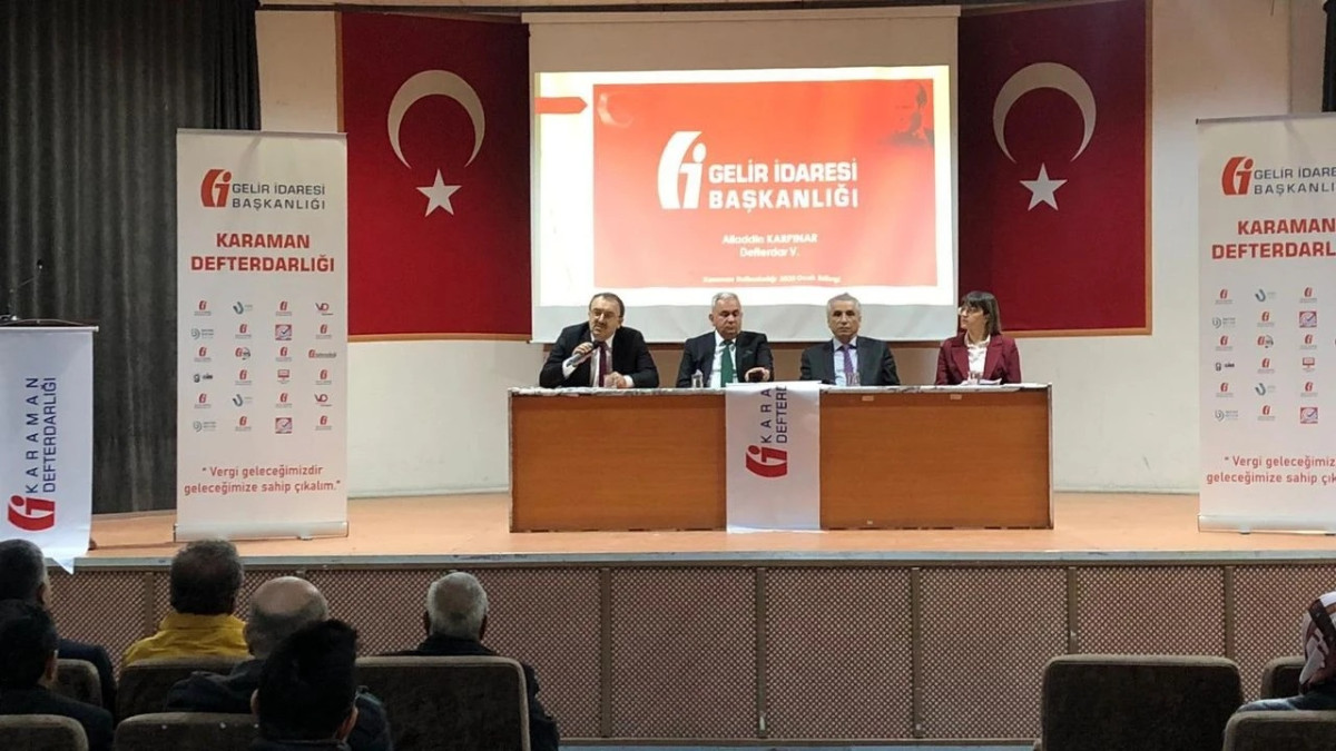 Karaman’da Vergi Denetimleri ve Kayıt Dışı Ekonomiyle Mücadele Toplantısı Yapıldı