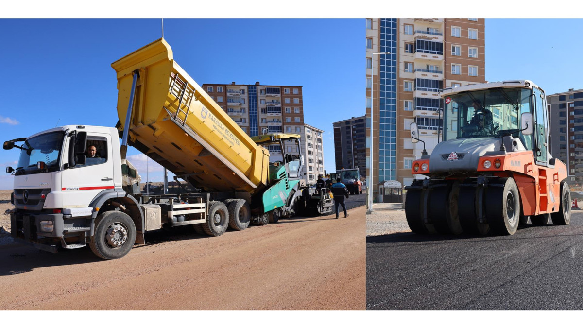 URGAN MAHALLESİ’NDE SICAK ASFALT ÇALIŞMASI